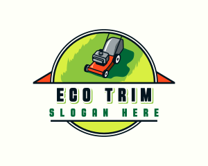 Lawn Mower Yard Maintenance logo design