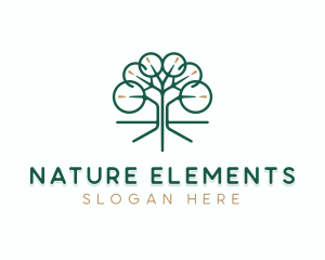 Tree Park Nature logo design