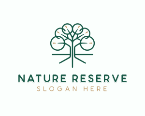 Tree Park Nature logo design