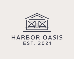 Storage Barn Warehouse  logo design