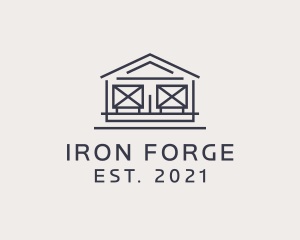 Storage Barn Warehouse  logo design