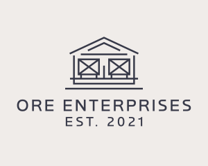 Storage Barn Warehouse  logo design