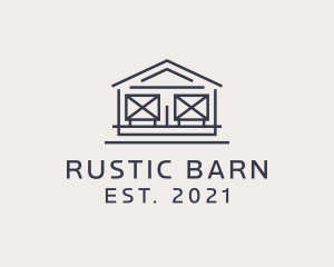 Storage Barn Warehouse  logo design