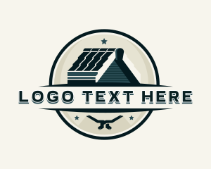 House Roof Shingle logo