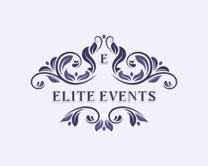 Elegant Wedding Event logo design