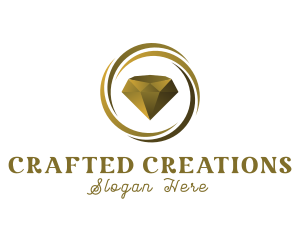 Premium Diamond Boutique logo design