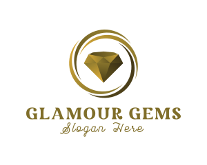 Premium Diamond Boutique logo design