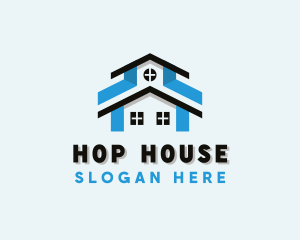 House Roof Repair logo design