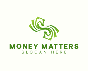 Arrow Money Monetary logo design