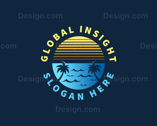 Beach Sun Getaway Logo