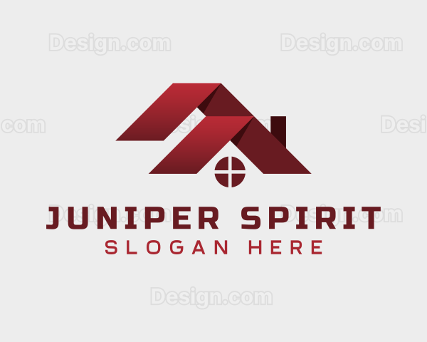 Home Roofing Contractor Logo