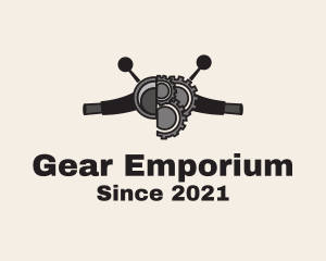 Motorcycle Handle Gears logo