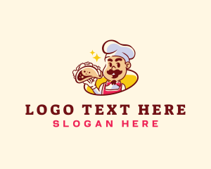 Chef Taco Restaurant logo design