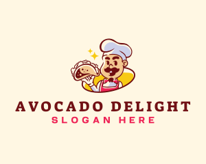 Chef Taco Restaurant logo design