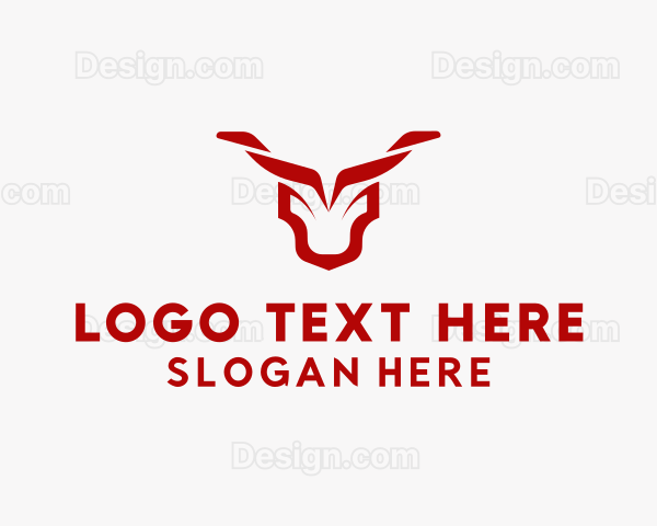 Bull Cow Meat Logo