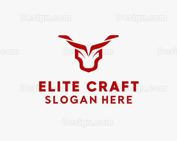 Bull Cow Meat Logo