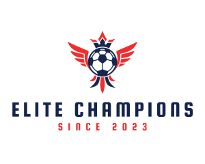 Football Championship Crown logo