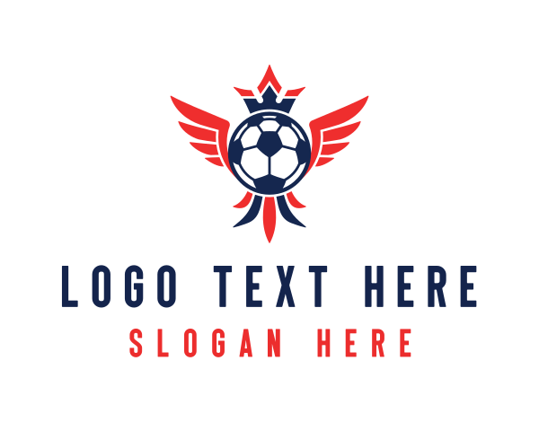 Football Championship Crown logo