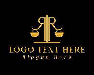 Law Justice Firm Logo