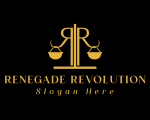 Law Justice Firm logo design