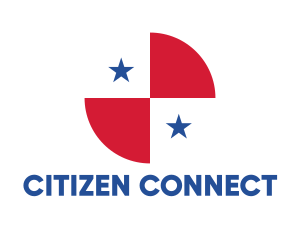 Circle Panama Flag logo