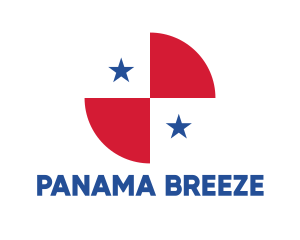 Circle Panama Flag logo