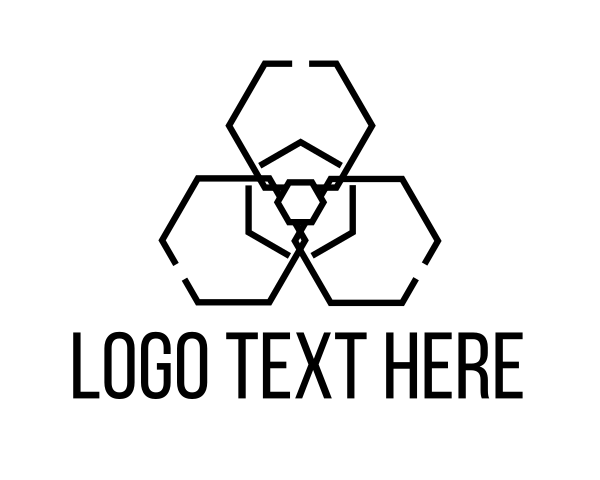 Radioactive logo example 1