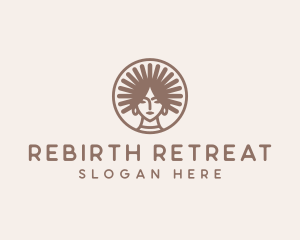 Beauty Tribal Woman logo