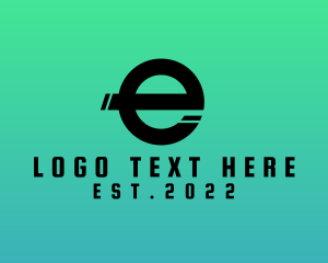 Simple - Simple Split Letter E logo design