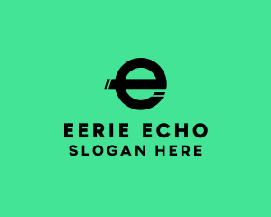 Simple Split Letter E  logo design