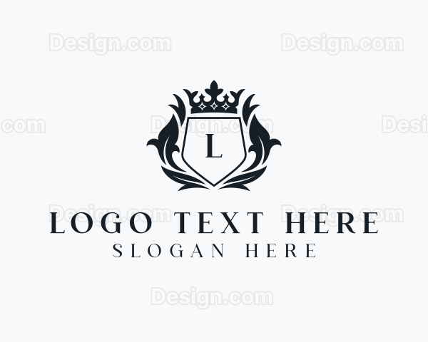 Elegant Royalty Crown Logo