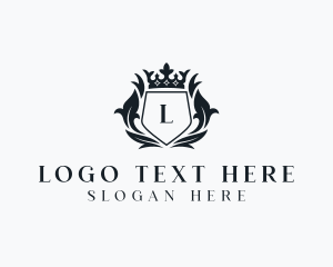 Elegant Royalty Crown logo