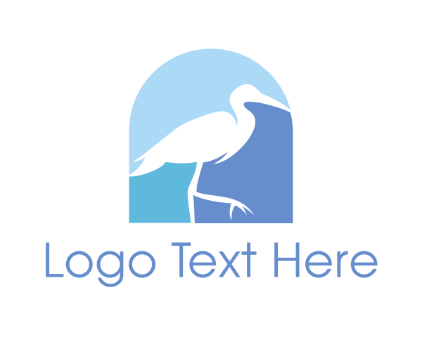 Pelican logo example 4