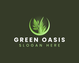 Grass Plant Landscaping logo