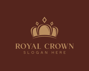 Gold Crown Monarch logo design