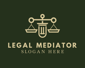 Column Scale Law Firm logo design