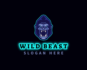 Wild Gorilla Gaming logo design