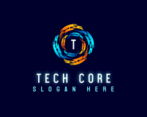 Digital Technology Company logo design