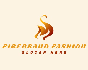 Hot Fire Burning   logo