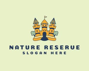 Nature Tree Castle  logo design