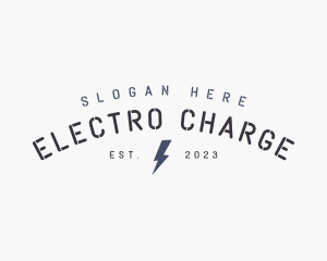 Electric Power Bolt logo design