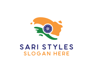Paint India Flag logo