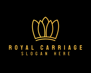 Golden Royal Crown Jewelry logo design