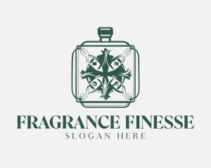 Deluxe Fragrance Bottle logo