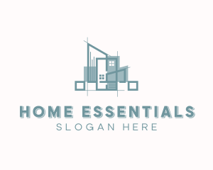 Home Building Architecture logo design