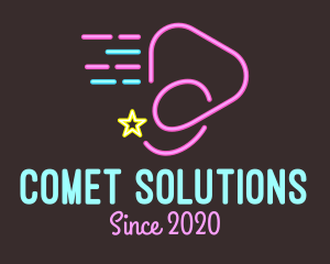 Neon Star Comet Media logo