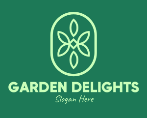 Green Organic Pattern logo design