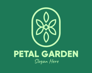 Green Organic Pattern logo design