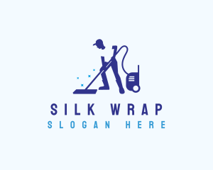 Housekeeping Vacuum Cleaner logo design