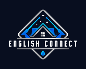 Housekeeping Pressure Wash Sanitation logo design